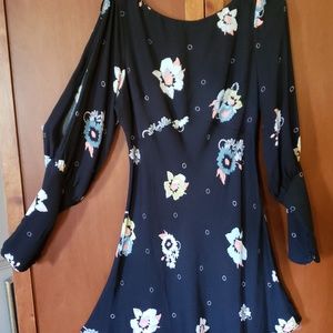 NWT Free People cold shoulder dress, misses sz 10
